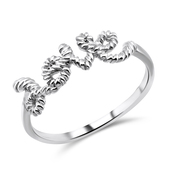 Silver Ring Twist Love NSR-413